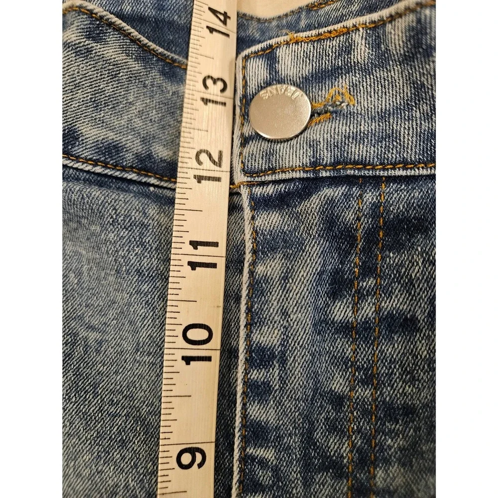 Stylewe High Waist Wide Barrel Leg Jeans Pleated Light Wash Jeans Size Large - Picture 8 of 10